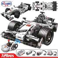 erbo 729pcs technical city racing car remote control rc car electric truck building blocks bricks toys for children gifts boys