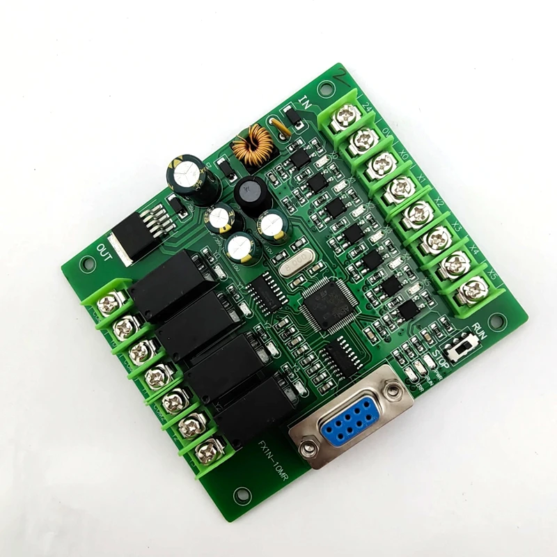 ПЛК промышленная плата управления FX1N-10MR FX1N-10MT ПЛК умный дом управление Лер программируемый