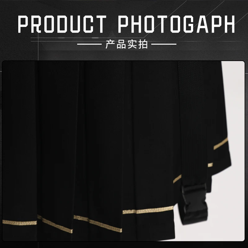 Косплей-костюм для девочек из игры Фронтлайн UMP45 загала черная школьная форма