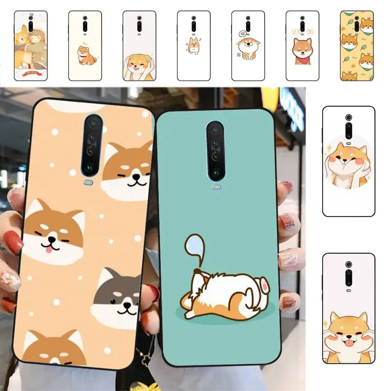 

Yinuoda Animal Shiba Inu Phone Case for Redmi 5 6 7 8 9 A X pro plus K20 S2 K30 pro Go