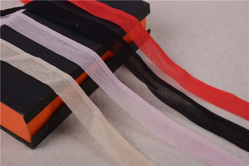 

100Yards Black Pink Red Elastic Lace Trim Stretch Ribbon Sewing DIY Craft for Underwear Diy Sewing Garment