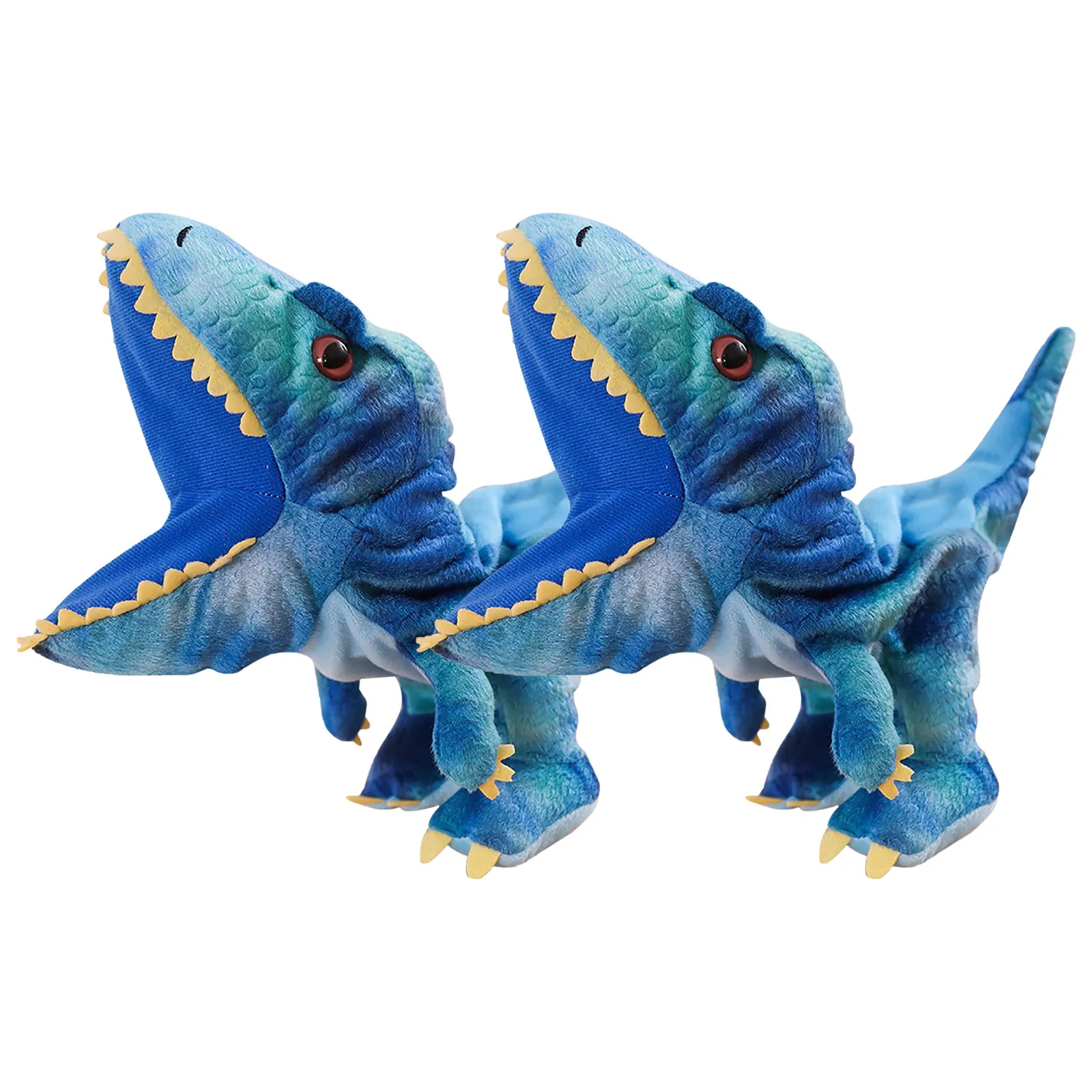 

Novel Interesting Tyrannosaurus Hole A Variety Of Styles Dinosaur Plush Hand Puppet Toy Kid Toy Role Playing Gift Boy Party Toys