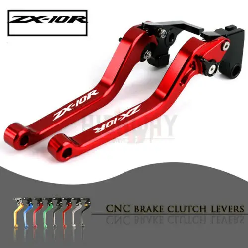

Motorcycle Long CNC Adjustable Brake Clutch Levers Accessories Brake Handle Bar Lever For KAWASAKI NINJA ZX10R 2006-2015
