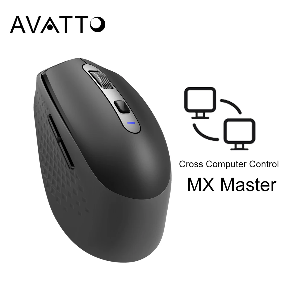 AVATTO H200 2 4G перекрестное компьютерное управление MX Master беспроводная мышь