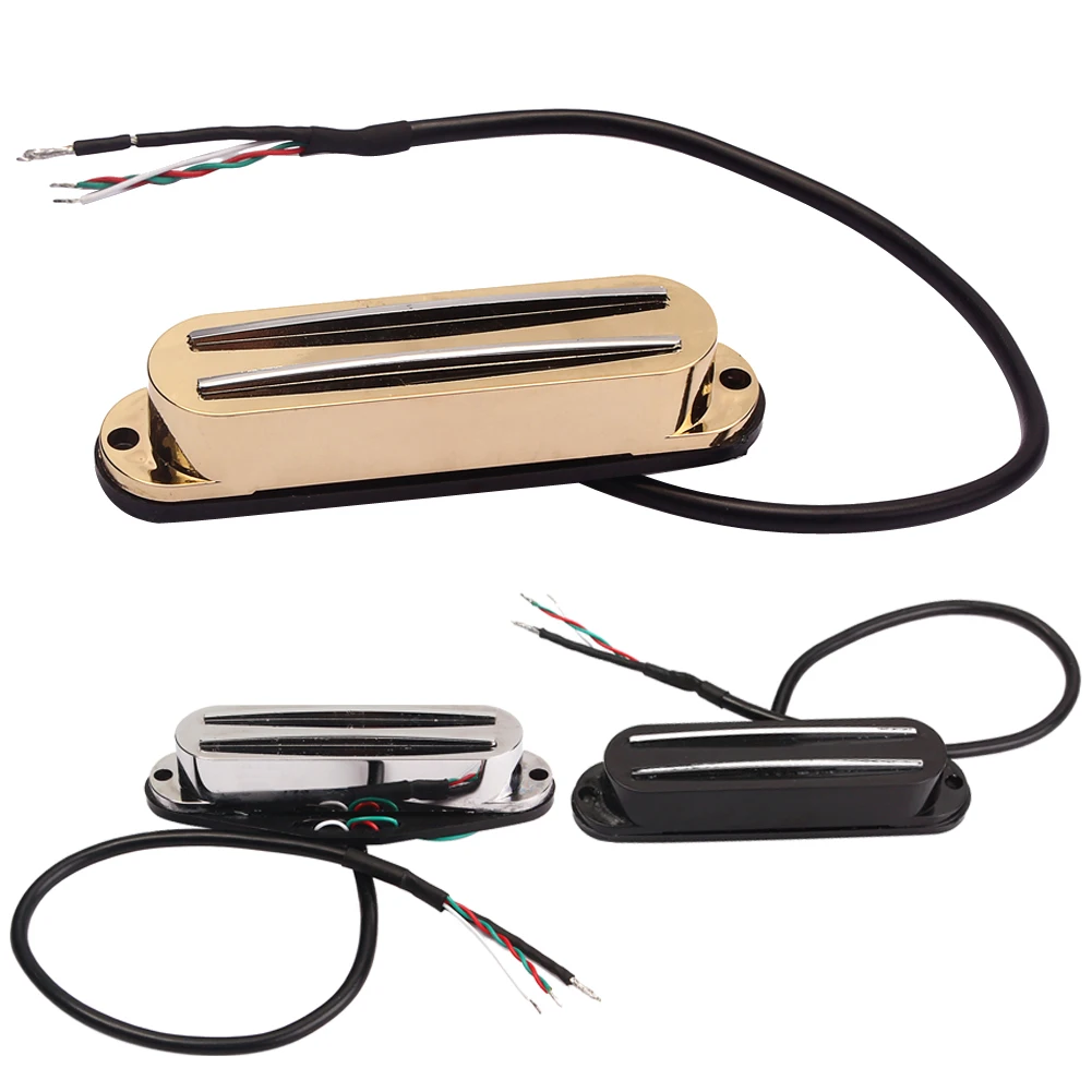 

Belcat Guitar Hot Rails Pickup for ST Ferrite Mini Humbucker for Stratocaster Guitars Music Accessories