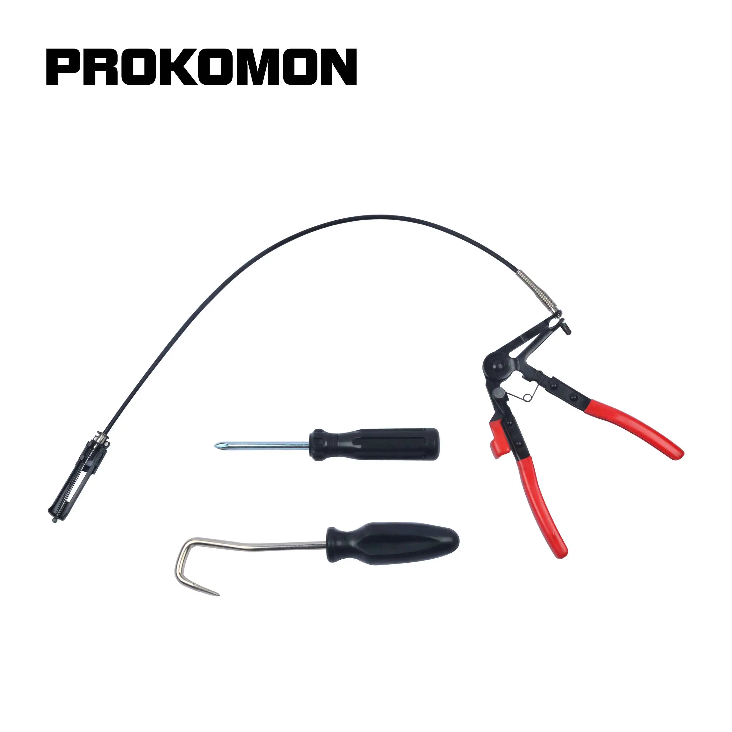 9 шт хомут для шланга плоскогубцы гибкий провод длинный досягаемость мазут