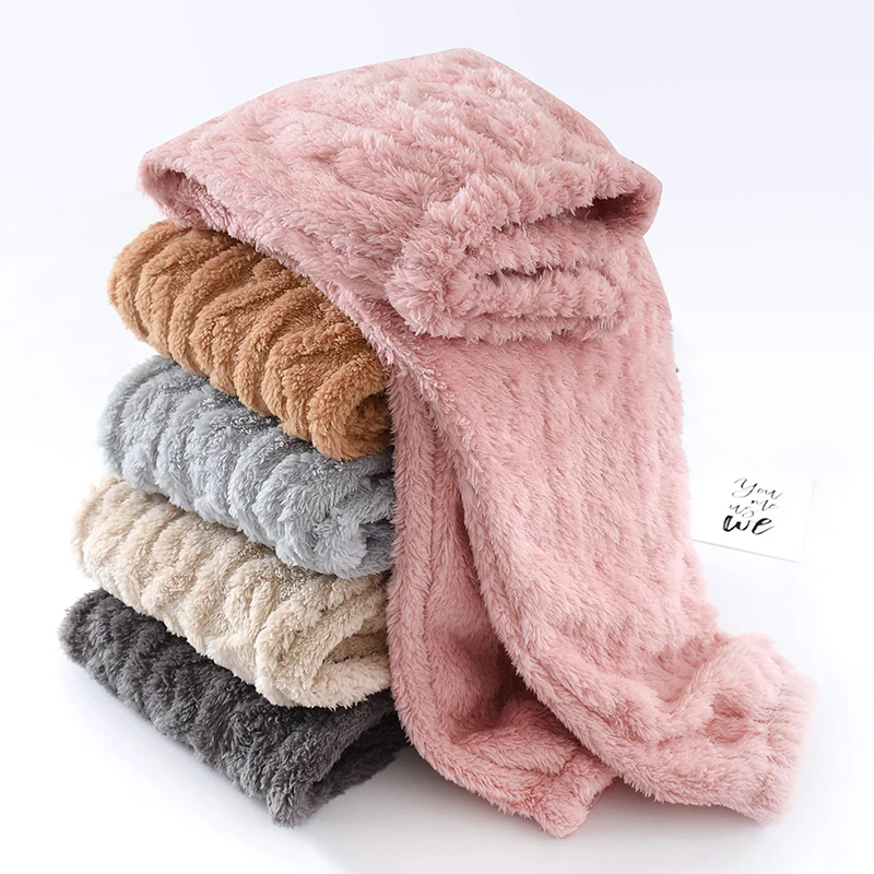 Winter Women's Flannel Pajamas Thicken Warm Coral Fleece Homewear Loose Comfortable Plus Fleece Pajama Set