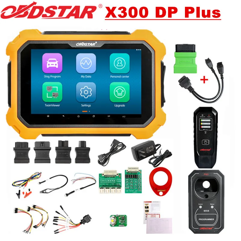 OBDSTAR X300 DP Plus посылка полная версия Поддержка программирования ЭБУ и с P001