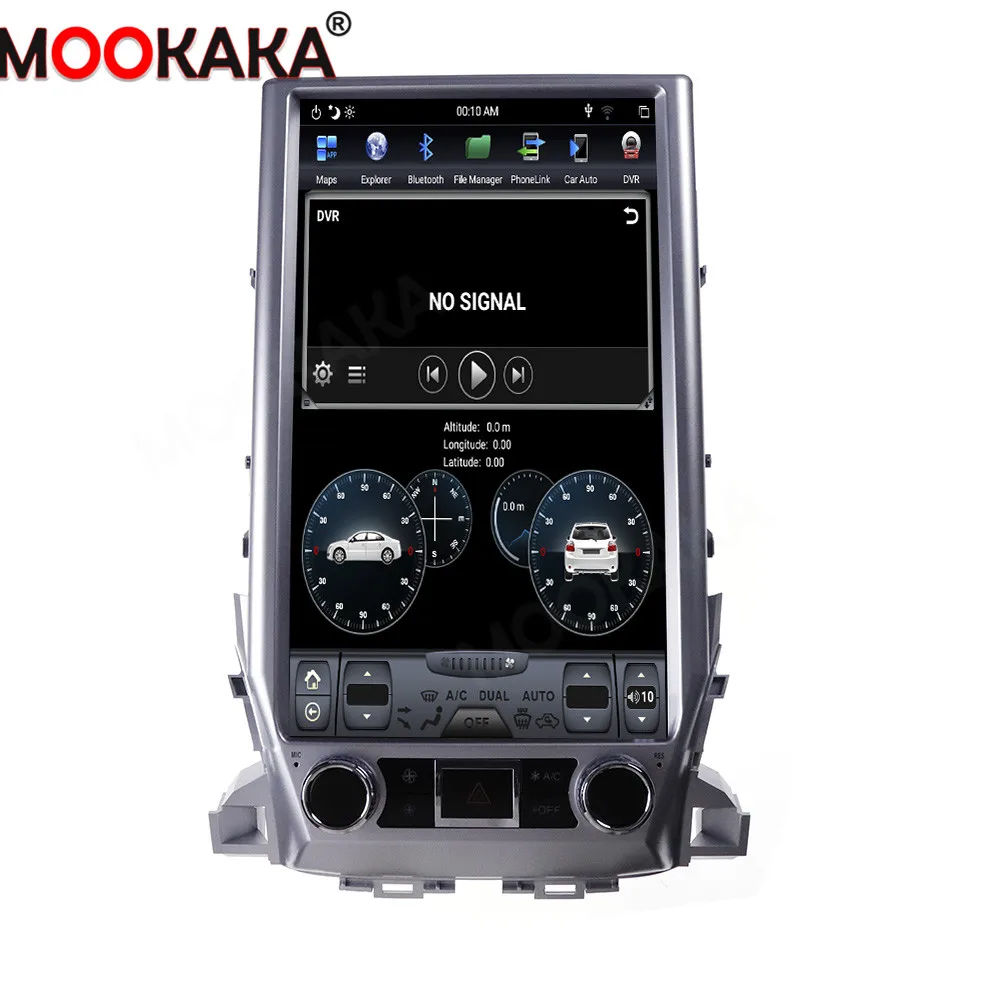 Для TOYOTA LAND CRUISER LC200 2016 2019 VX GX VXS 5700 Android 9 0 64G мультимедийный плеер в стиле Тесла