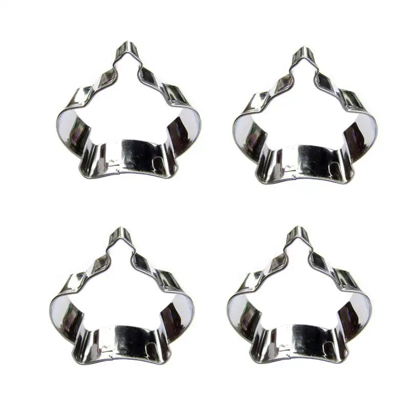 Petit Coronas 4 шт формы для резки печенья инструменты выпечки украшения торта мягкие