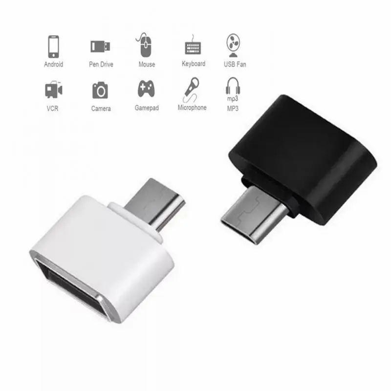 

Type-C OTG USB 3.1 To USB2.0 Type-A Adapter Connector For Samsung Huawei Phone High Speed Certified Cell Phone Accessories