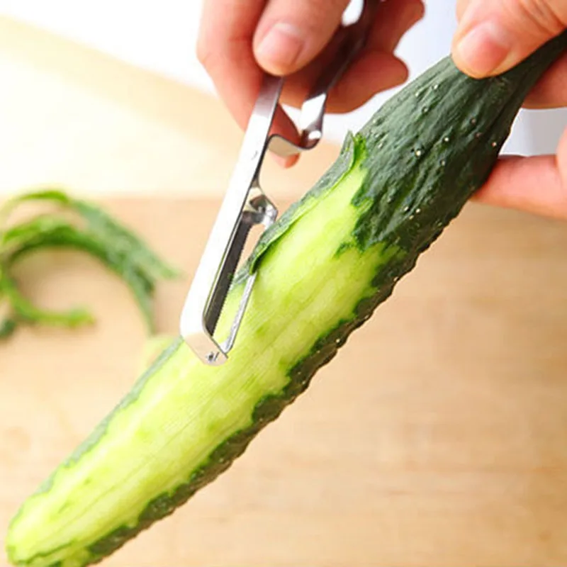 1 шт. Овощечистка из нержавеющей стали|Овощечистки и ножи для цедры| |
