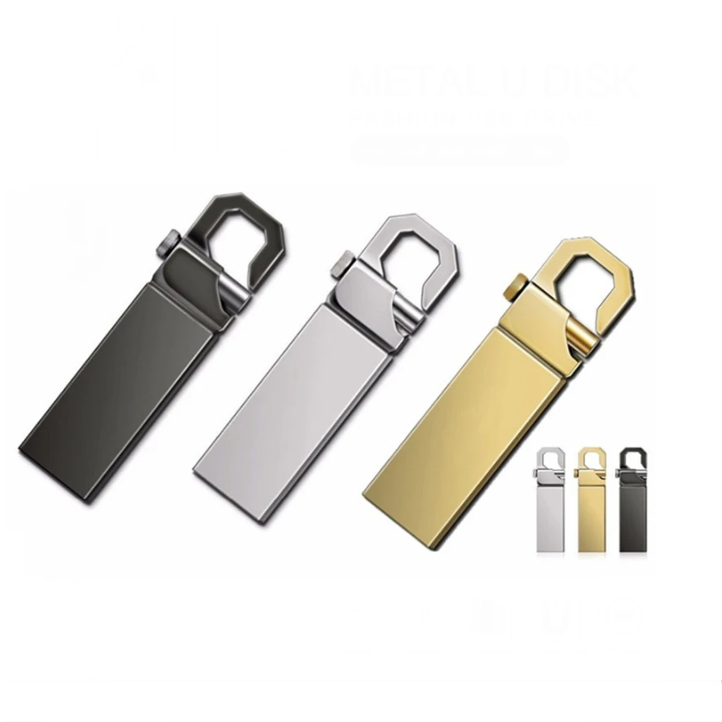 

Metal 128g 64g USB flash drive 32g 16g 8G 128G flash drive waterproof USB flash drive 2.0 usb stick gift