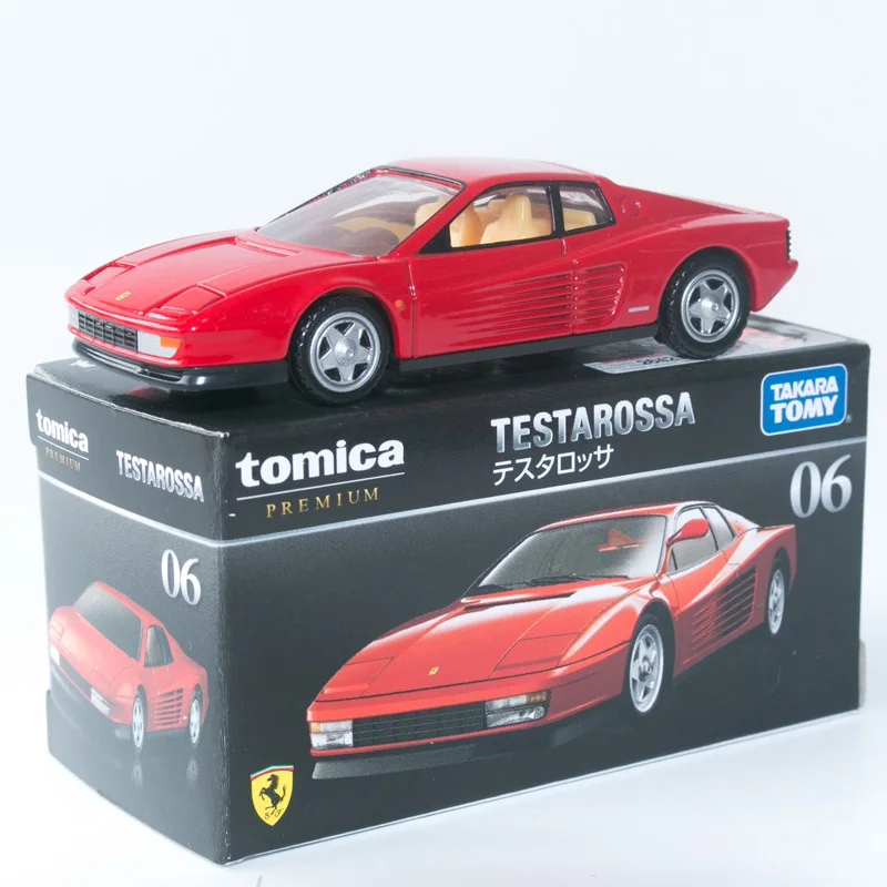 

Takara Tomy Tomica Premium No. 06 Ferrari-TESTAROSSA 6 Diecast Car Model Toy