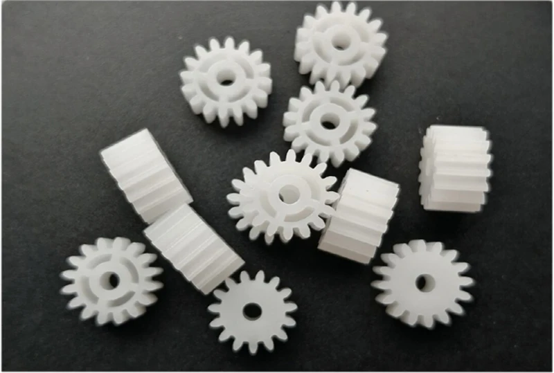 

0.5M 16T 18T Plastic Gears 2/3mm DIY Motor Straight Gear