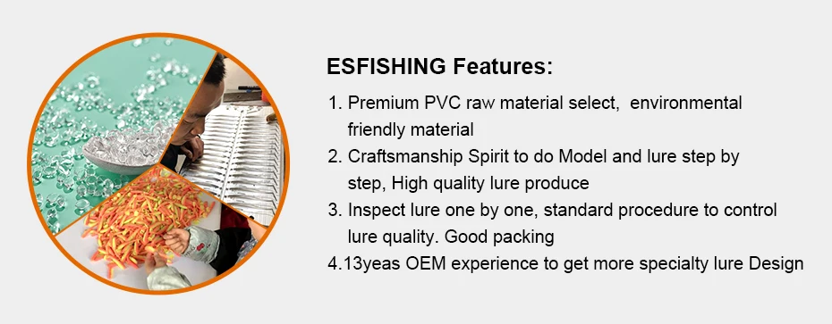 ESFISHING качество приманки Easy Shiner от Шад 100 мм 125 мм 155 мм 200 мм Pesca рыбалка мягкие воблеры, силиконовые приманки воблеры Leurre Souple