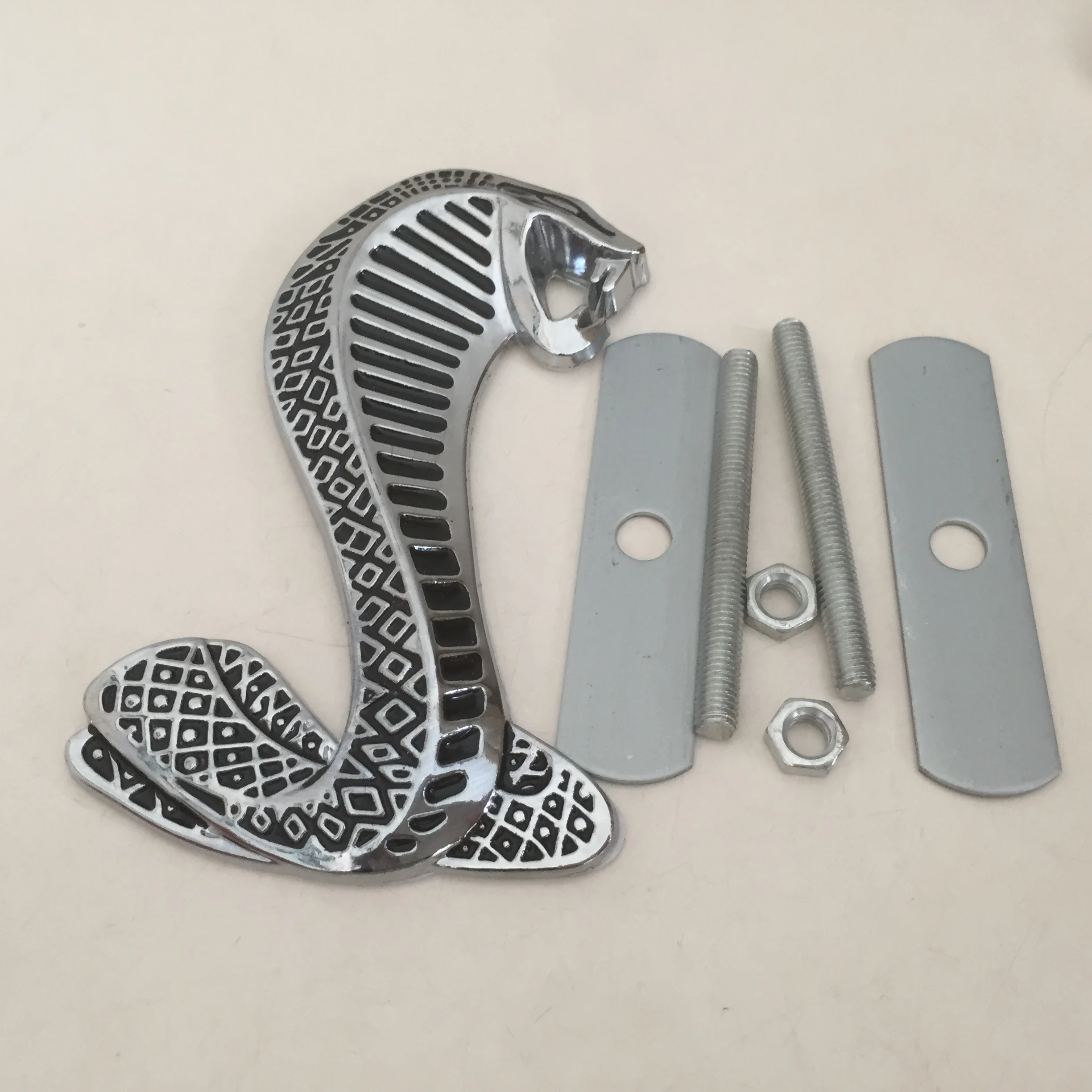 Металлическая 3d-наклейка на багажник машины Mustang Snake Cobra 1 шт. | Автомобили и