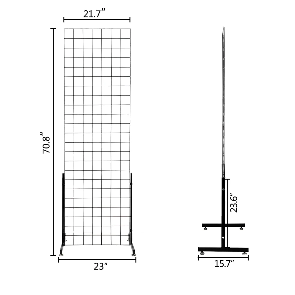 

Easy To Install and Wide Range of Applications with Base Black Bonnlo 5mm Fit and Stylish Iron Mesh Frame Two-piece Set