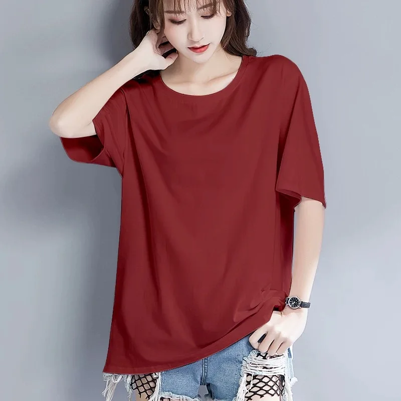 

2020 Women Short Sleeve Shirtmint Top red Garment
