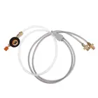 Двухсторонняя газовая плита для кемпинга на открытом воздухе, адаптер шланга горелки