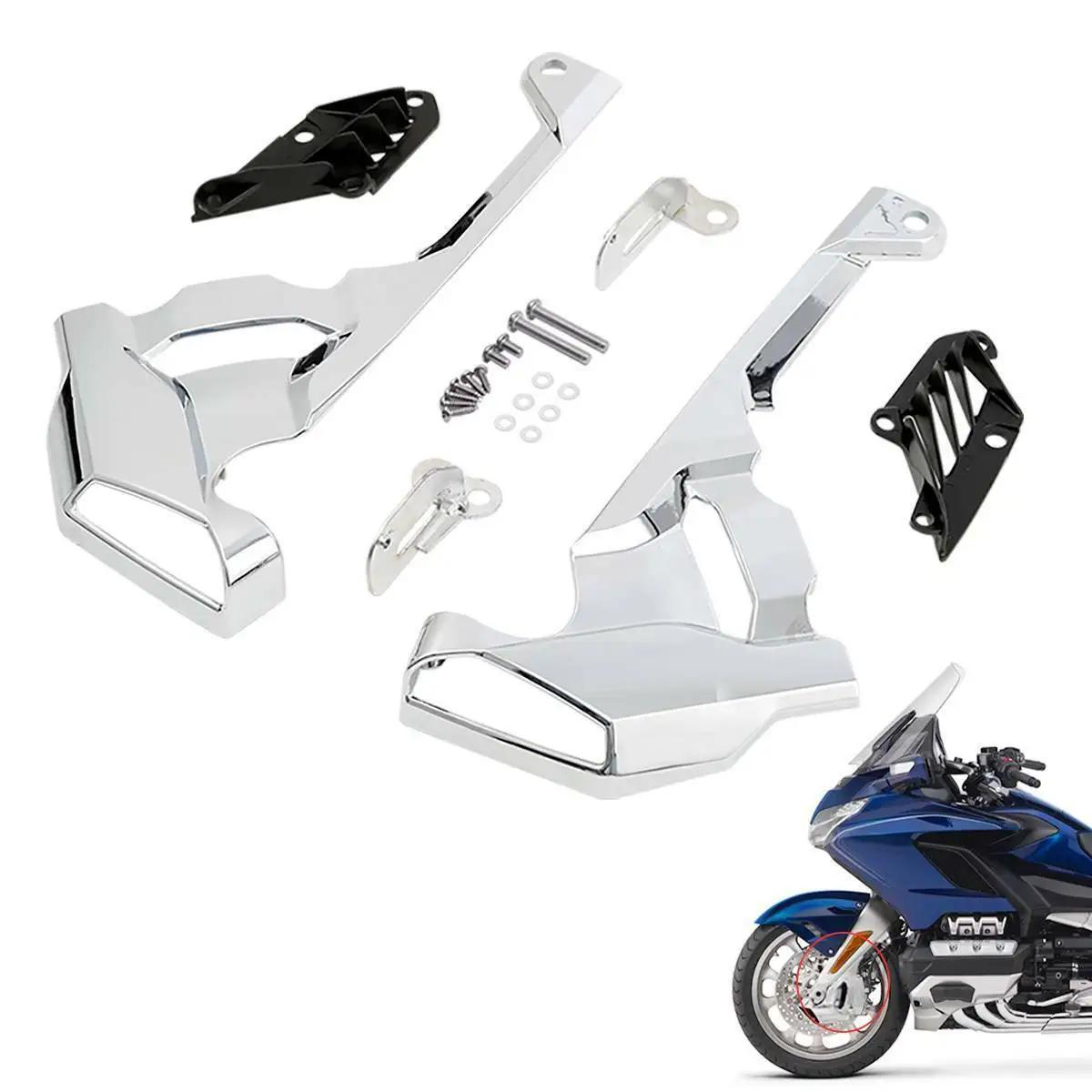 Передние крышки суппорта мотоцикла заменяют 08F74 MKC A00 для Honda Goldwing GL1800 2018 2020