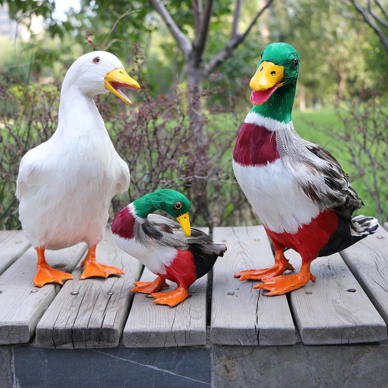 Имитация образца животных утка пасторальные украшения для супермаркета