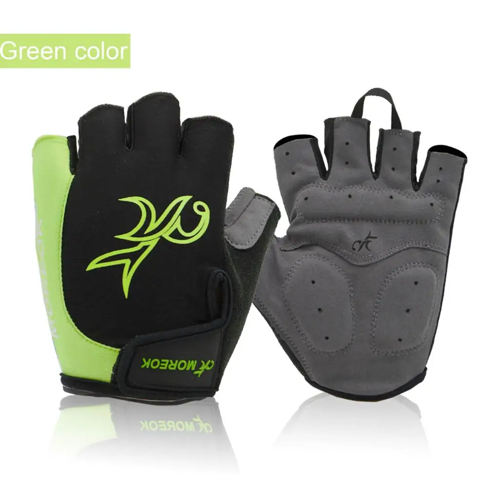 green color Женские перчатки для велоспорта MTB фитнес женские перчатки для Спортивного Велосипеда уличные перчатки для горного велосипеда - Цвет: green color