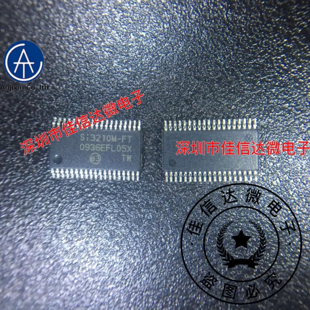 

10 шт., 100% оригинальный новый реальный запас, Фотогалерея SI3210M, телефон с интерфейсом IC SI3210