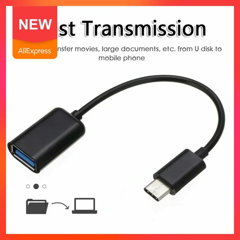 Кабель-адаптер OTG с USB 2 0 на Type-C для Samsung S10 Xiaomi Mi кабель геймпада ПК планшета мыши