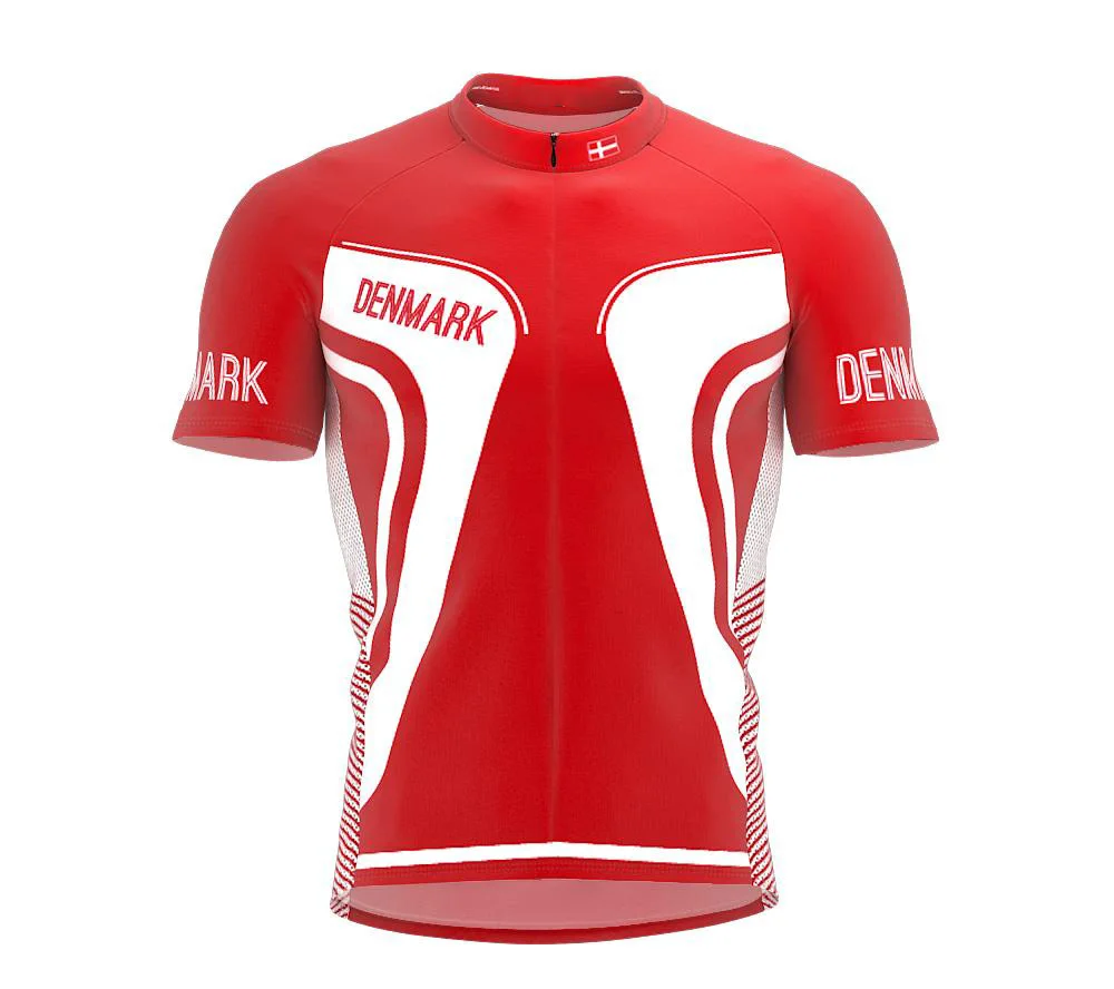 Classic Denmark Summer Men's Cycling Jersey Set Road Bicycle Shirt Downhill High Quality Pro Team Mountain Bike Clothing |