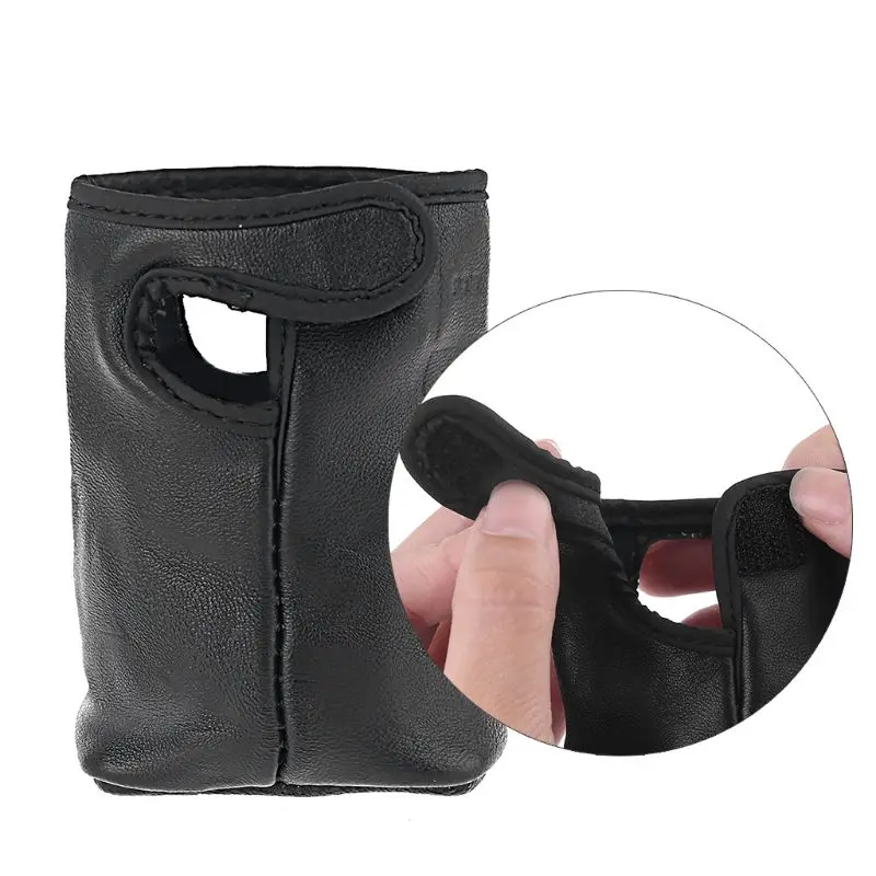 

Anti-scratch Soft Leather Case Walkie Talkie Protective Cover for Yaesu VX-6R/7R VX-6E Handheld Two-way Radio