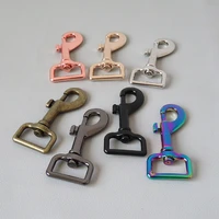 1pcslot 25mm metal buckle swivel lobster clasp carabiner clip snap hook for dog leads leash lock hardware sewing diy accessory