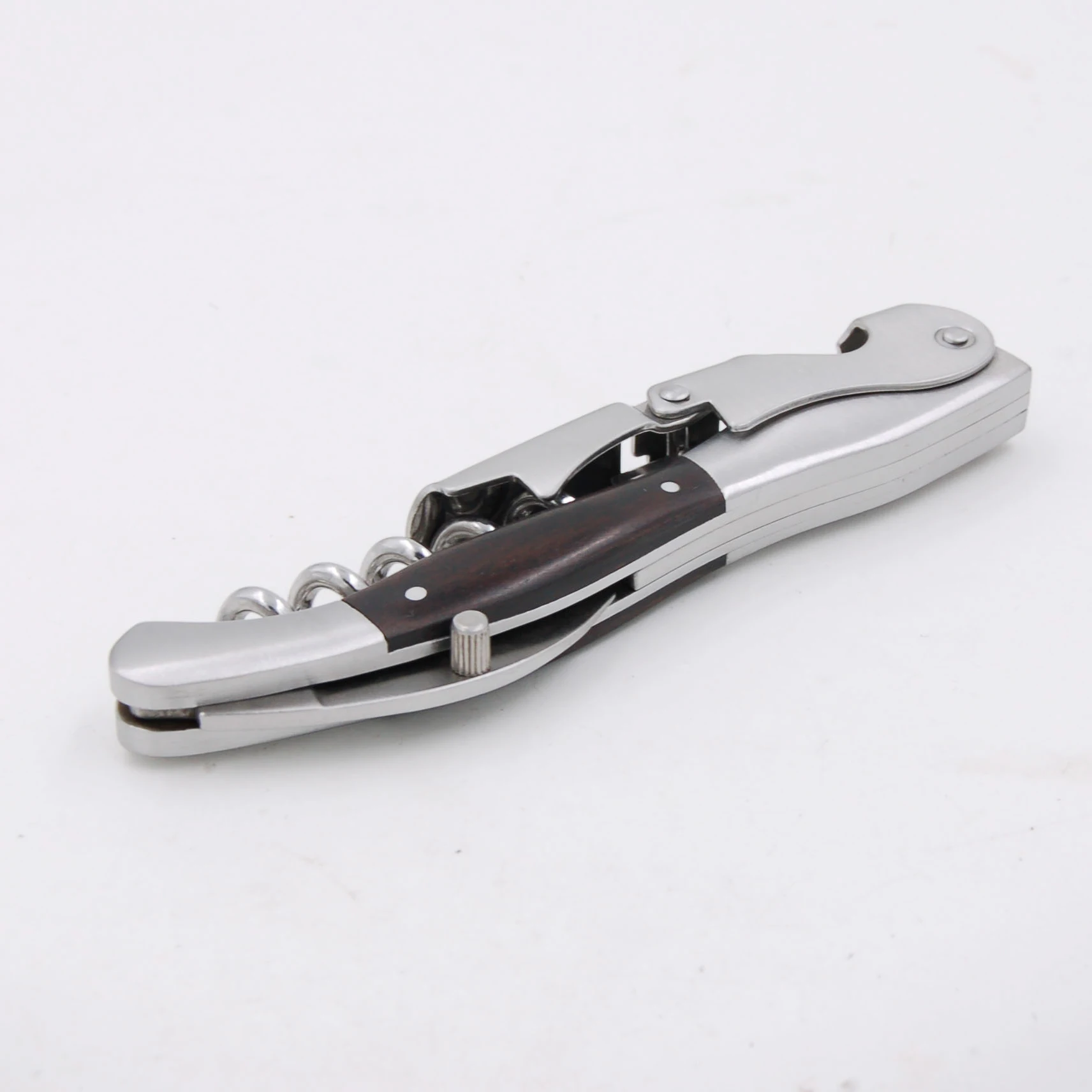Forkry sommelier wine opener waiter's friend corkscrew bottle cork remover with handle |