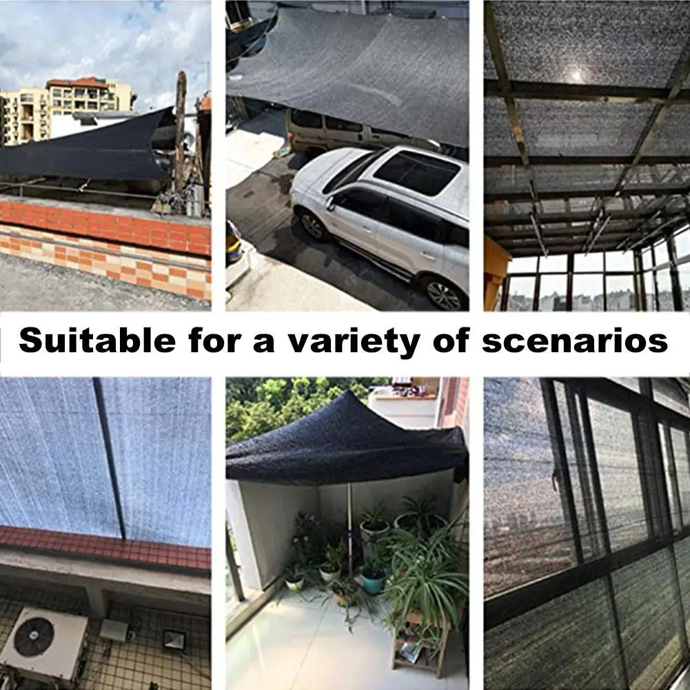 

90*200CM Shade Net Garden Balcony Fence Swimming Pool Terrace Flowers Windshield Sunshade Products Privacy Net