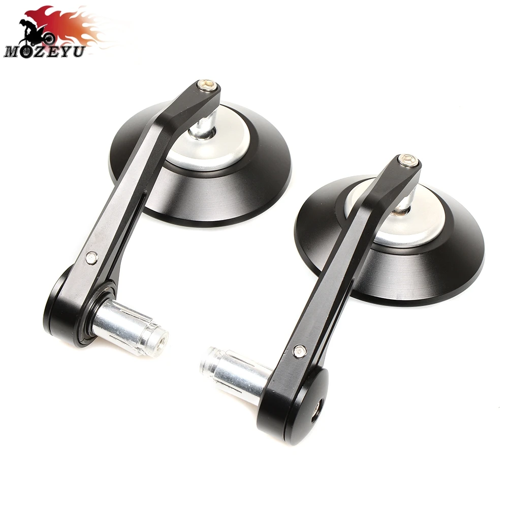 

Мотоциклетные детали, зеркало заднего вида с ЧПУ, алюминиевое синее зеркало заднего вида для YAMAHA FZR 400 TRX850 XT1200Z FZ09 F26R MT07 FZ-07 TMAX560