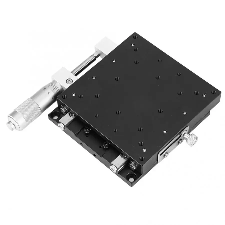 LX100 L X ось обрезки платформы Оптический микрометр ручные Линейные Этапы