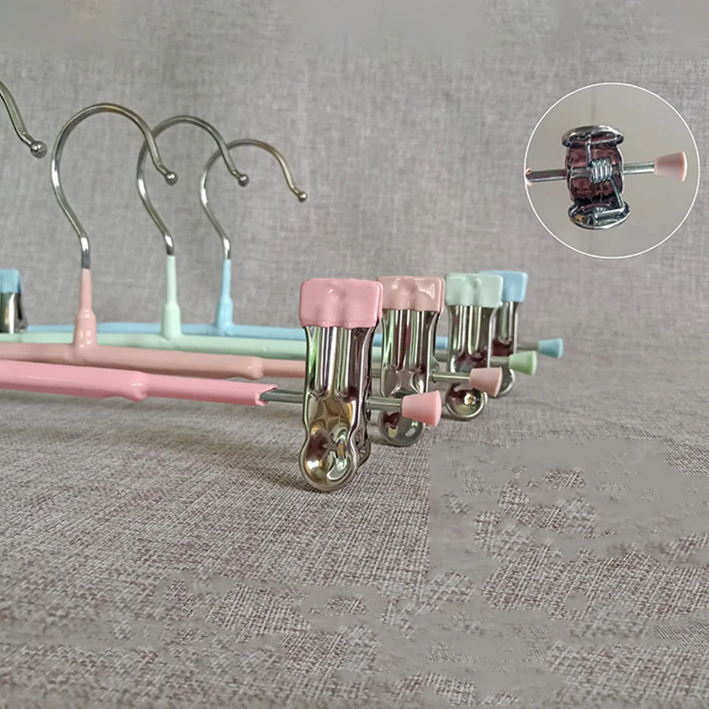 

10pcs Thickening Nanos Impregnation Slip-resistant Hanger Stainless Steel Hanging Wet Dry Dual-use FHJ889