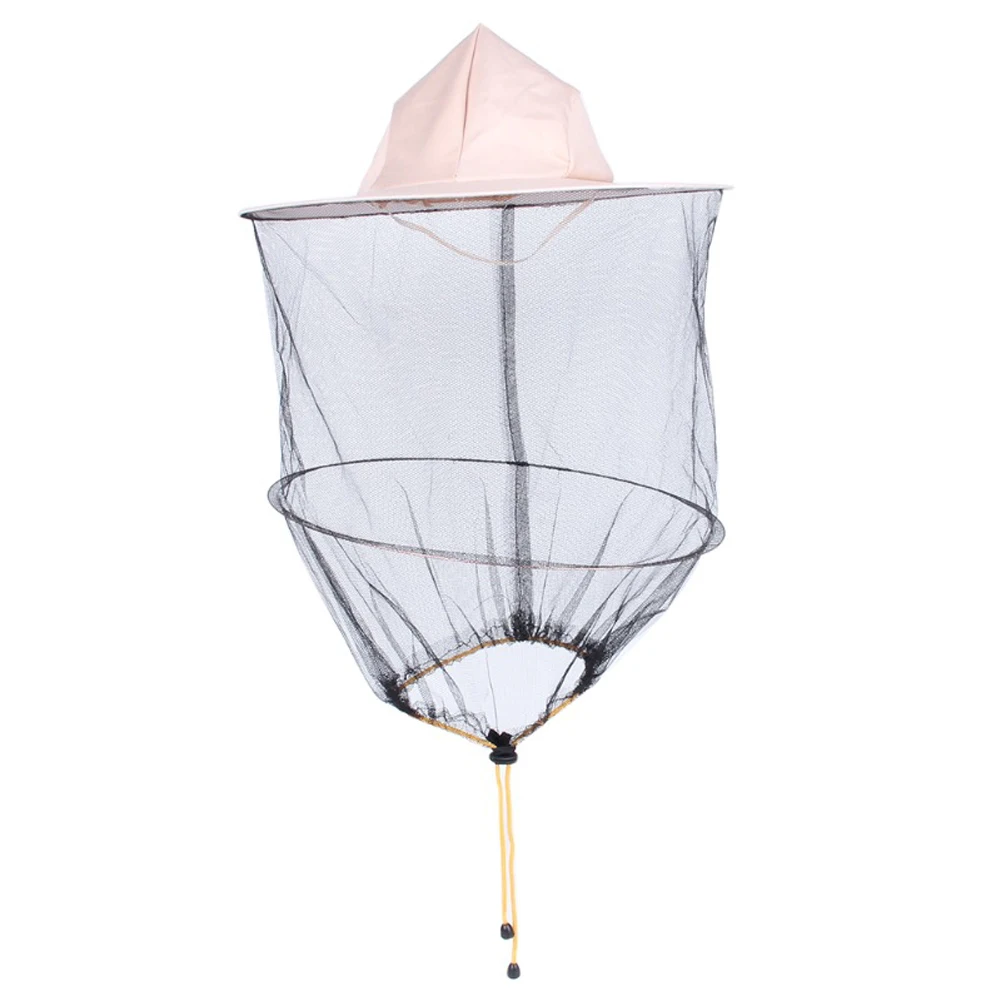 Professional Beekeeping Hat Denim Mesh Anti Bee Face Protector Cap Head Neck Wrap Tools | Дом и сад