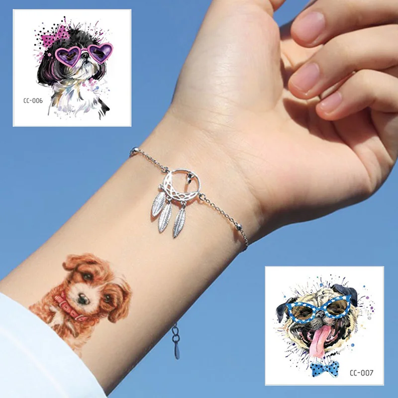 Временные татуировки на руку тату стикер с длинным/половинным рукавом