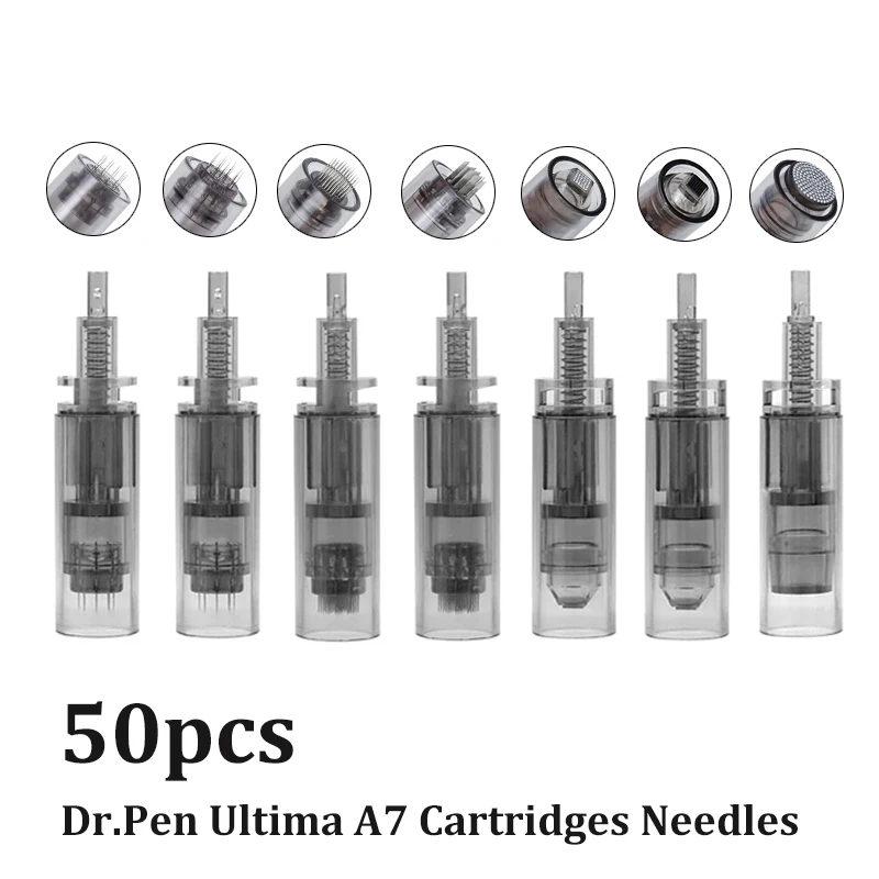 

9/12/24/36/42Pin Nano Electric Derma Needles Pen Cartridges Tattoo Needle Tip for Ultima A7 Dr.pen Auto Micro-needle Therapy 50p
