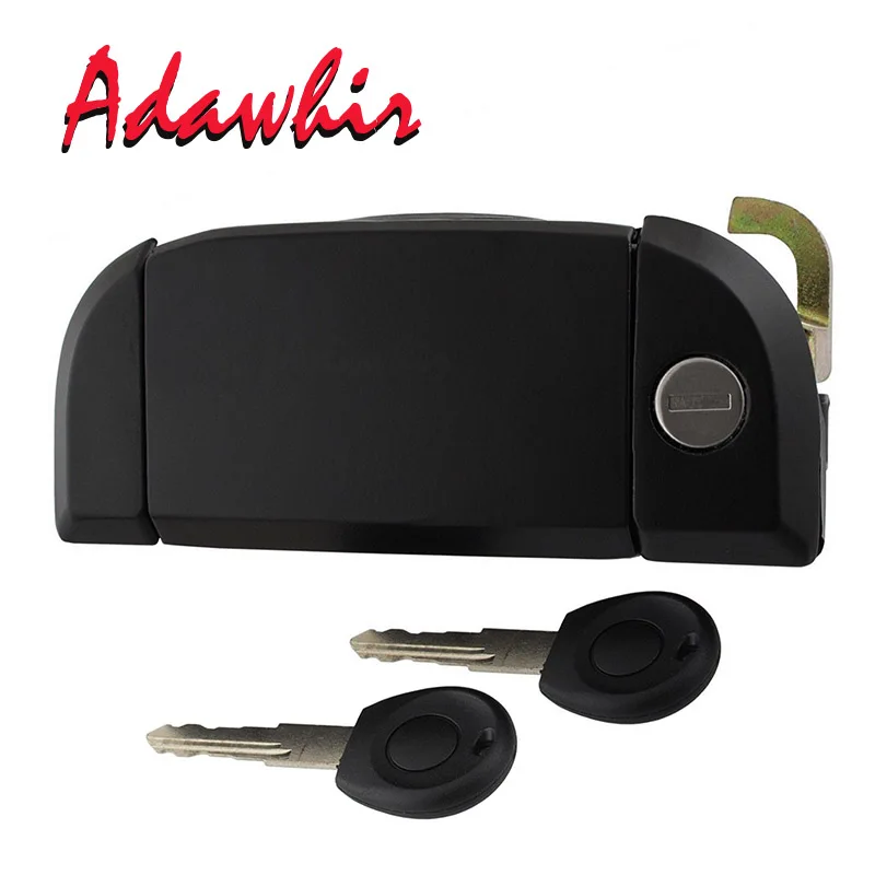 701837205 передняя левая внешняя дверная ручка механизм с ключами для VW TRANSPORTER MK IV 1990