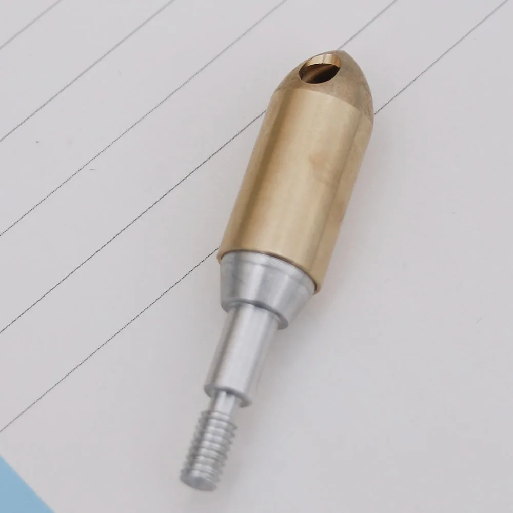 1 шт. свист стрелы из алюминия Медь для охоты стрельбы лука головка инструмент