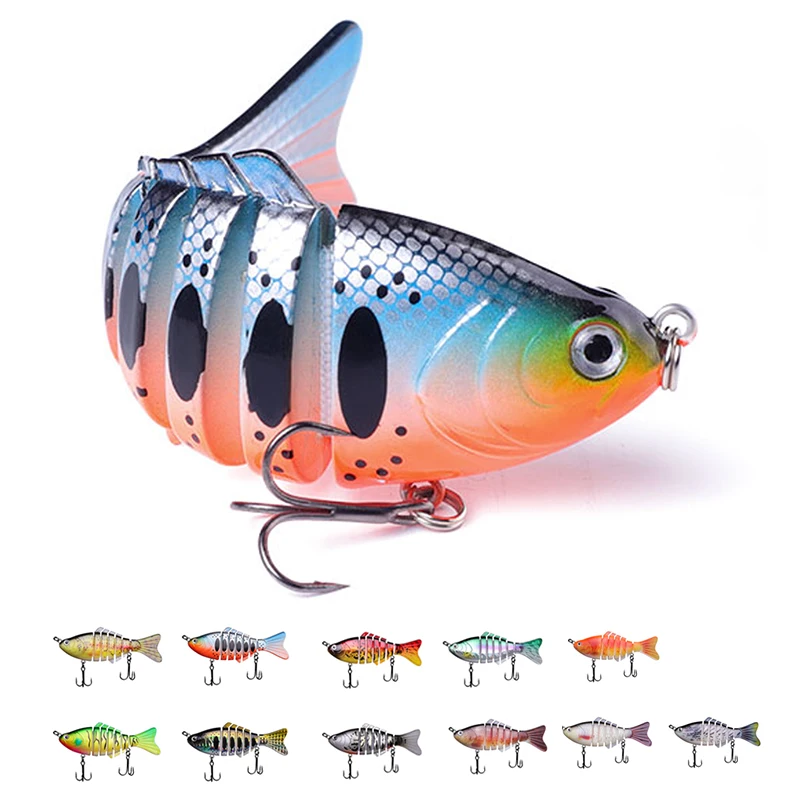 

LINNHUE 1 PCS Sinking Wobblers Fishing Lures Jointed Crankbait Swimbait 10cm 16g Hard Artificial Bait For Fishing Tackle Lure