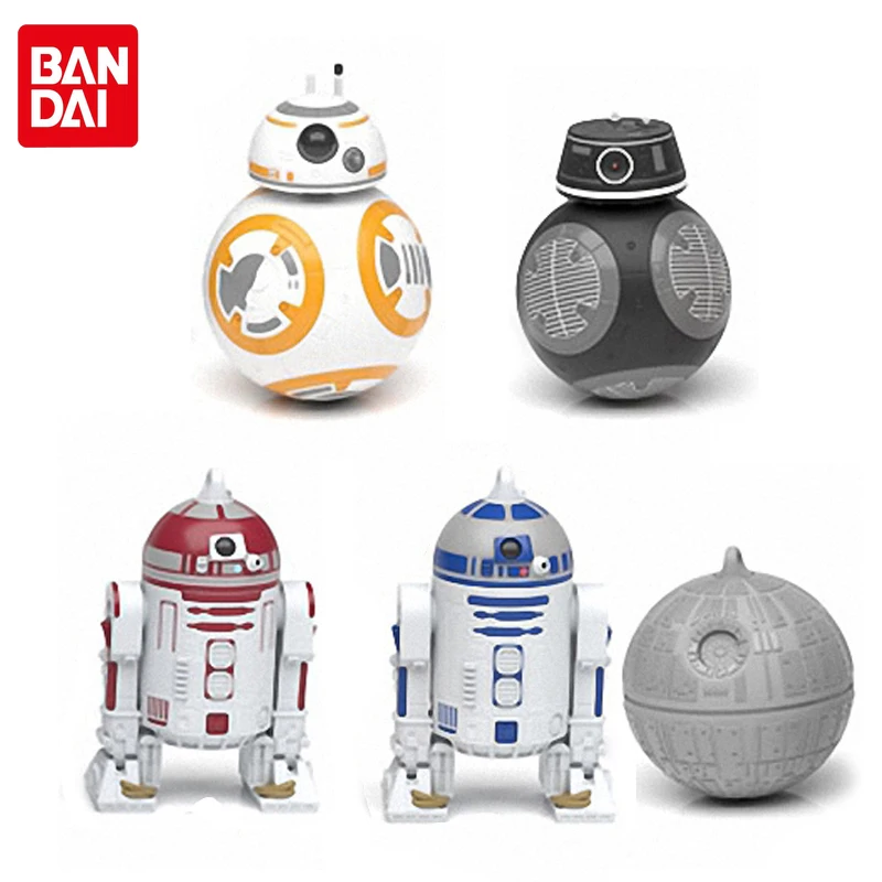 Bandai натуральная Gashapon &quotЗвездные войны&quot BB 8 робот R2D2 смерти Звездный брелок
