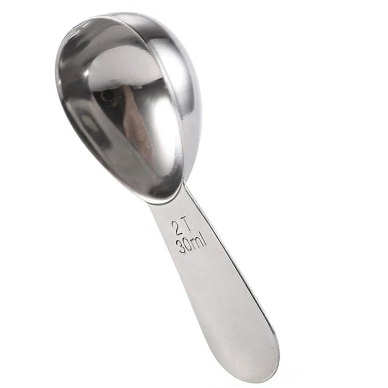 1 шт. 15/30 мл мерная ложечка для кофе из нержавеющей стали молотый Чай Кофе Совок