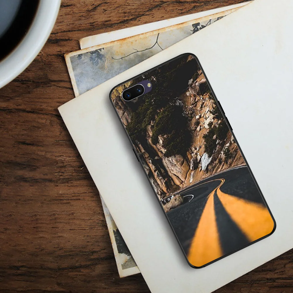 BaweiTE горный шоссе обои на заказ фото мягкий чехол для телефона OPPO F5 F9 F3 F11 pro A92020 K1 A77