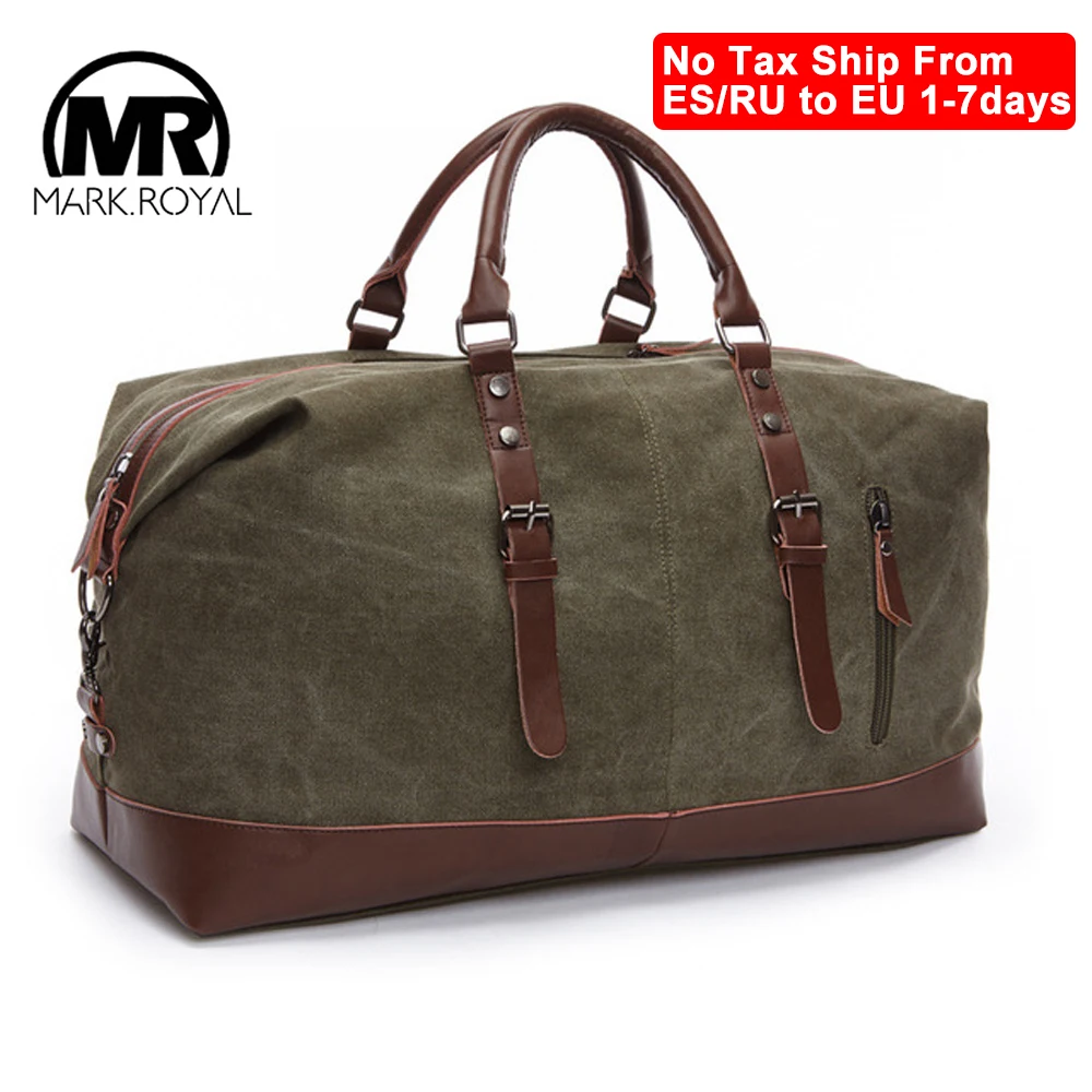 

MARKROYAL Large Capacity Travel Bags Luggage Canvas Bag Leisure Handbag Cut-proof Shoulder Bag Overnight Travel Bag Dropshipping