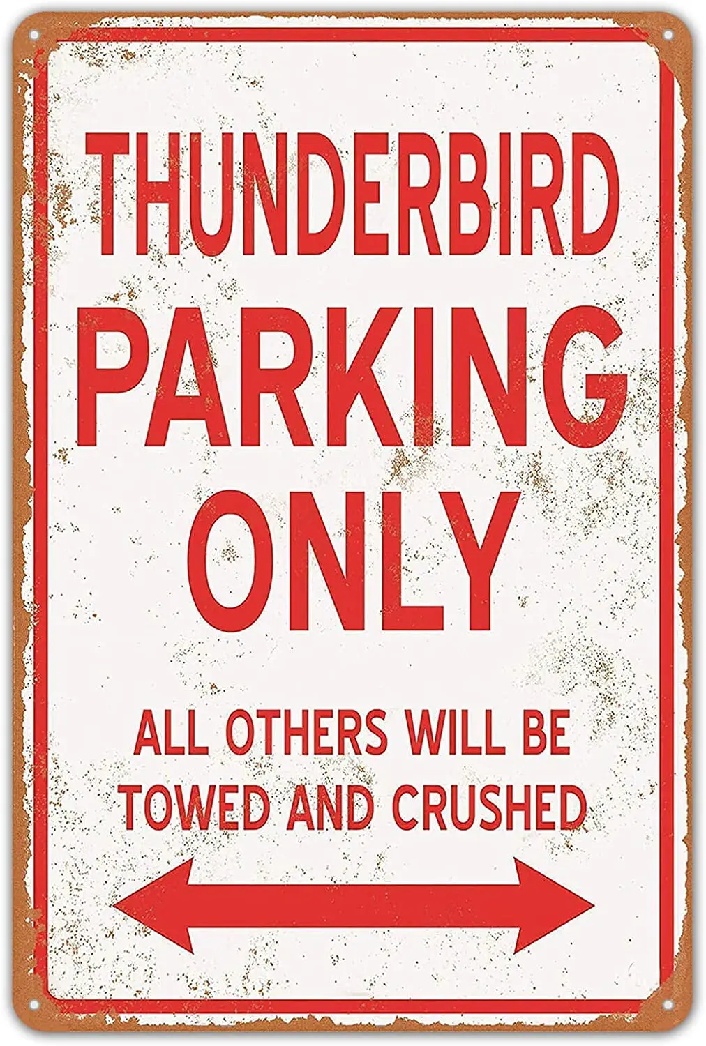 

Металлический знак Sarcarse в винтажном стиле Thunderbird, только для парковки, жестяные знаки, домашний декор для стен, бар, клуб, мужская пещера, заб...