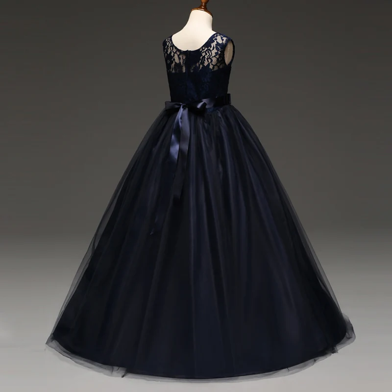 6-14y girl dress ceremony 2018 summer sleeveless princess teenagers girls school prom gowns dresses kids formal clothes | Детская одежда