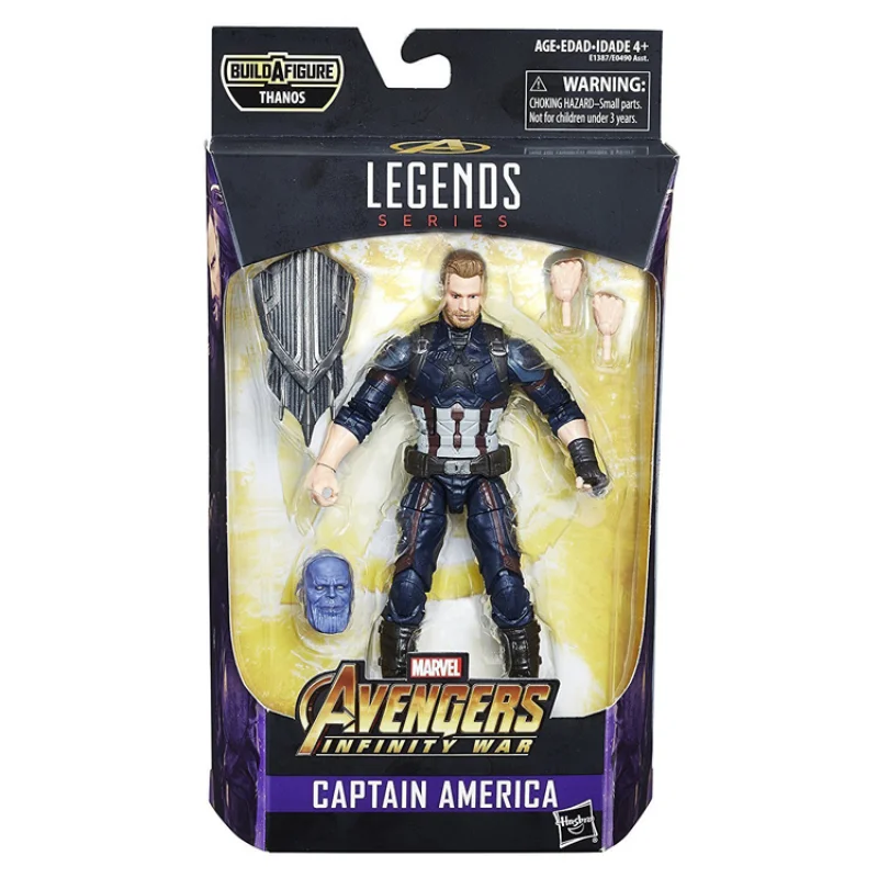 

6inch Hasbro marvel legends Avengers: Infinity War LEGENDS Thanos Iron Man Captain America Spider-Man Taskmaster Action PVC Coll